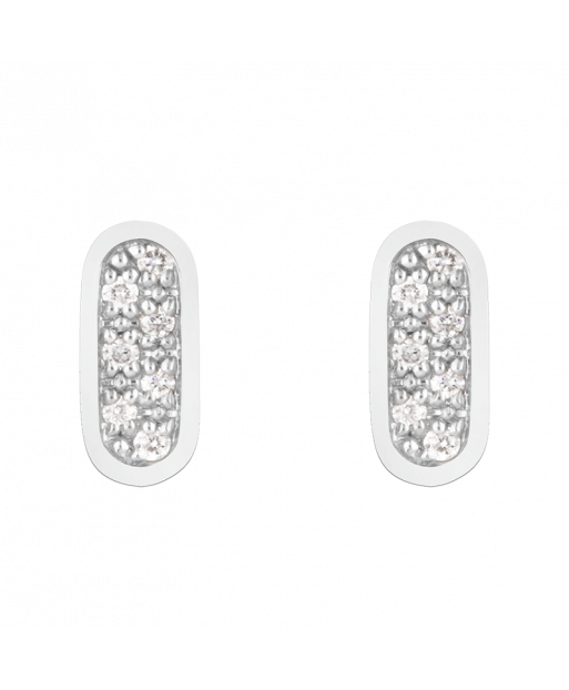 Boucles d'oreilles So Shocking Primavera en or blanc et diamants