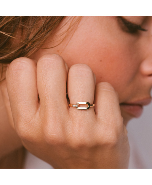 Anillo Origine de oro rosa...