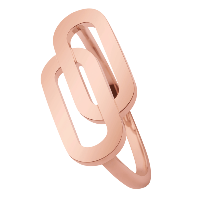 Bague So Shocking Lucky in Love grand modèle en or rose