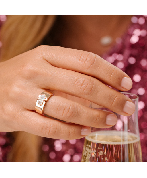 Emotion ring in rose gold...