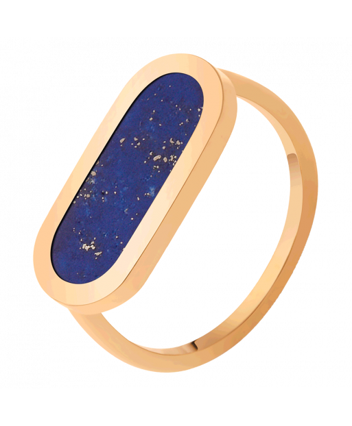 Bague So Shocking Primavera en or jaune et lapis lazuli
