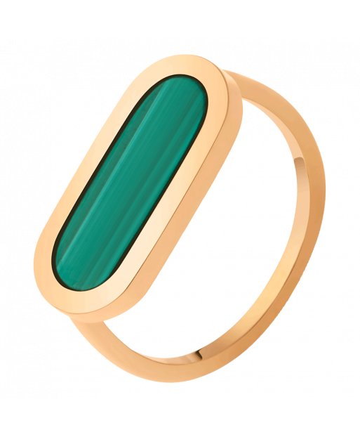 Bague So Shocking Primavera en or jaune et malachite
