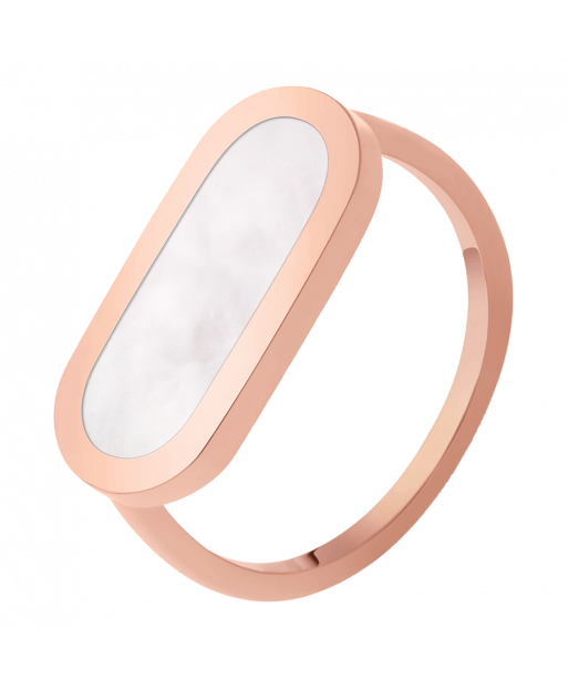 Bague So Shocking Primavera en or rose et nacre