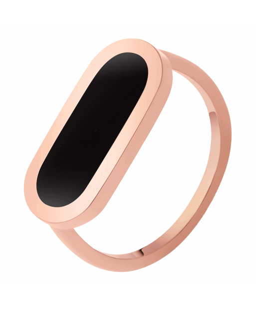 Bague So Shocking Primavera en or rose et onyx