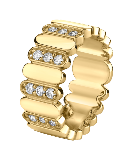 Bague Première Fois en or...