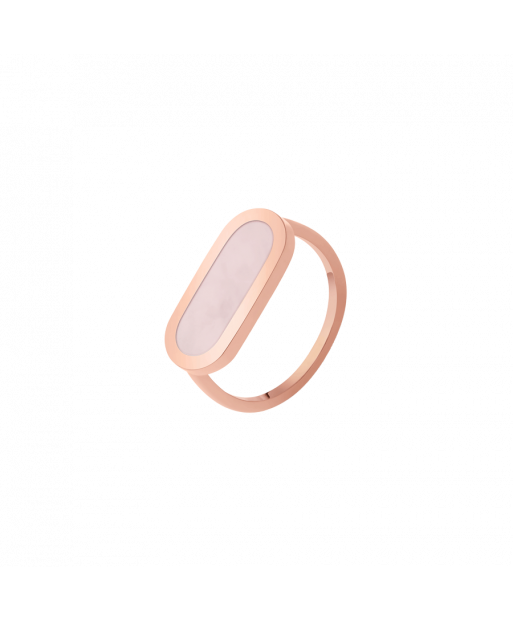 Bague So Shocking Primavera en or rose et opale rose