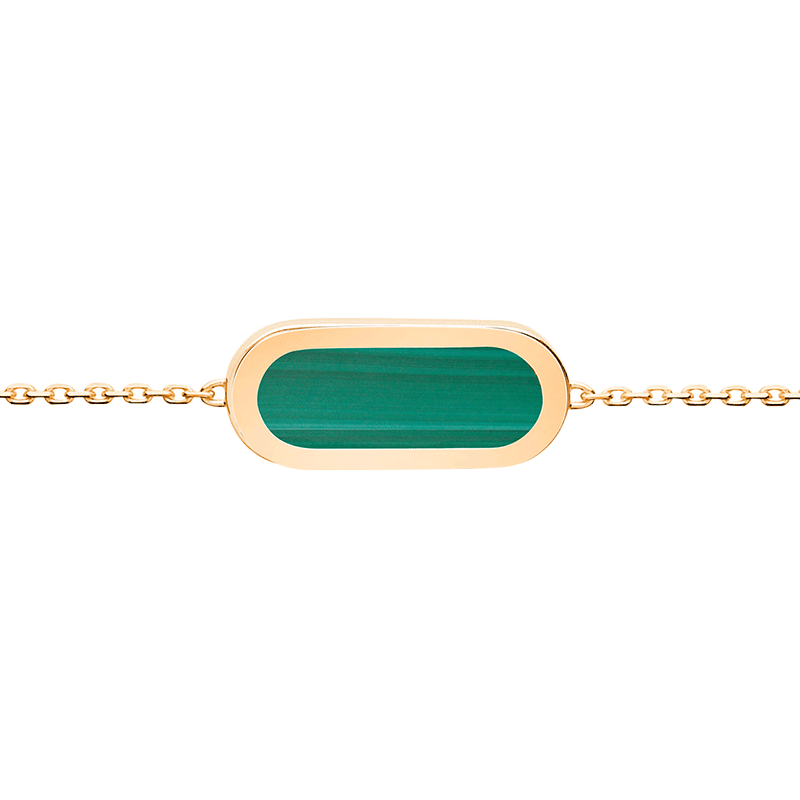 Bracelet So Shocking Primavera en or jaune et malachite Bracelet So Shocking Primavera en or jaune et malachite