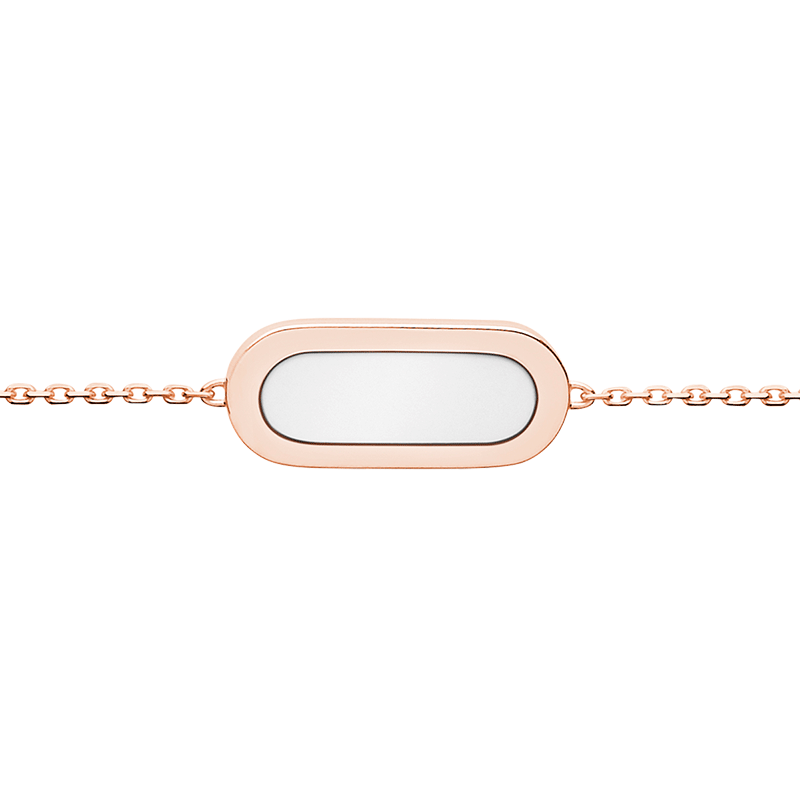 Bracelet So Shocking Primavera en or rose et nacre