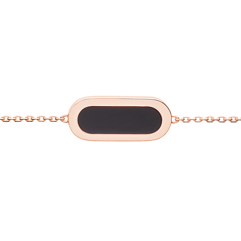 Bracelet So Shocking Primavera en or rose et onyx Bracelet So Shocking Primavera en or rose et onyx