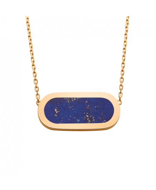 Collier So Shocking Primavera en or jaune et lapis lazuli