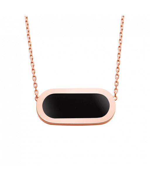 Collier So Shocking Primavera en or rose et onyx