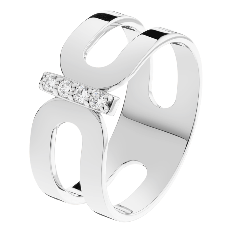 Bague So Shocking Origine en or blanc et diamants