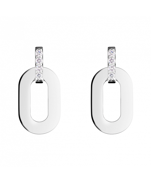 Boucles d'oreilles So Shocking Origine en or blanc et diamants