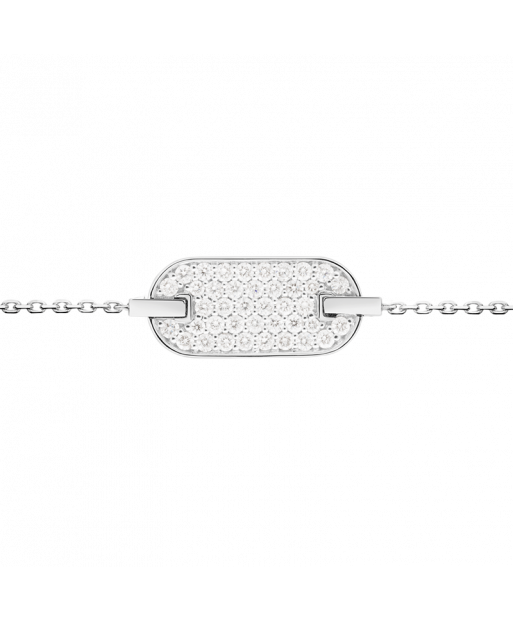 Bracelet So Shocking Lune di miele en or blanc et diamants