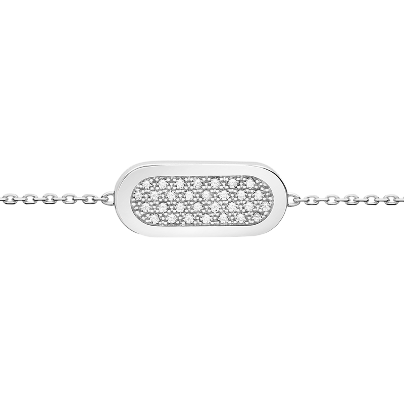 Bracelet So Shocking Primavera en or blanc et diamants