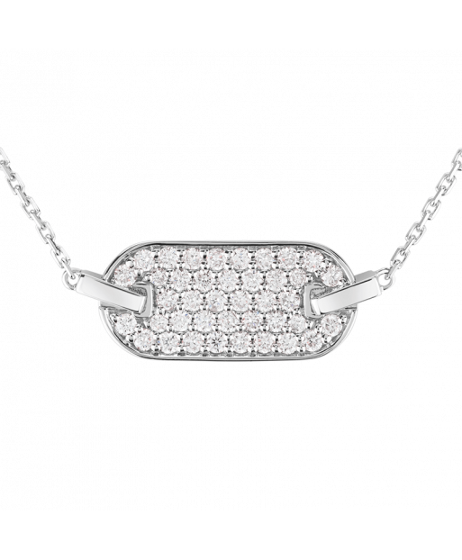 Collier So Shocking Lune di miele horizontal en or blanc et diamants