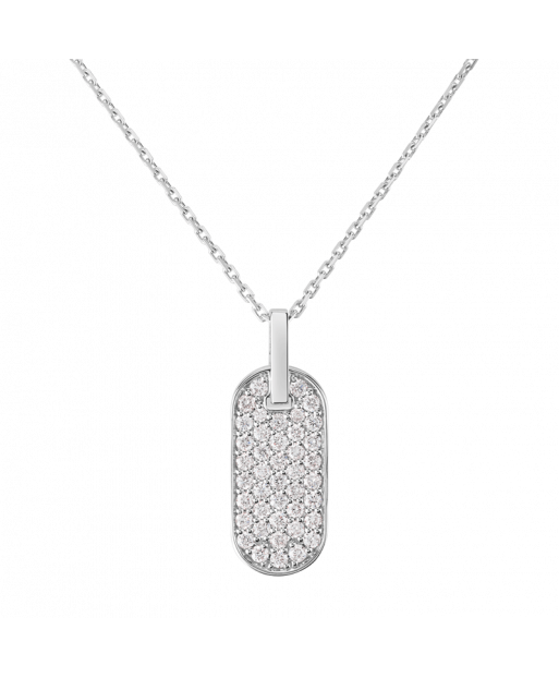 Collier So Shocking Lune di miele vertical en or blanc et diamants