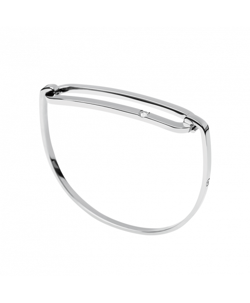 Bracelet So Shocking Lune di miele grand modèle en or blanc et diamant