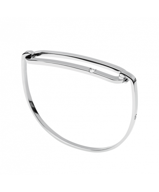 Bracelet So Shocking Lune di miele grand modèle en or blanc et diamant