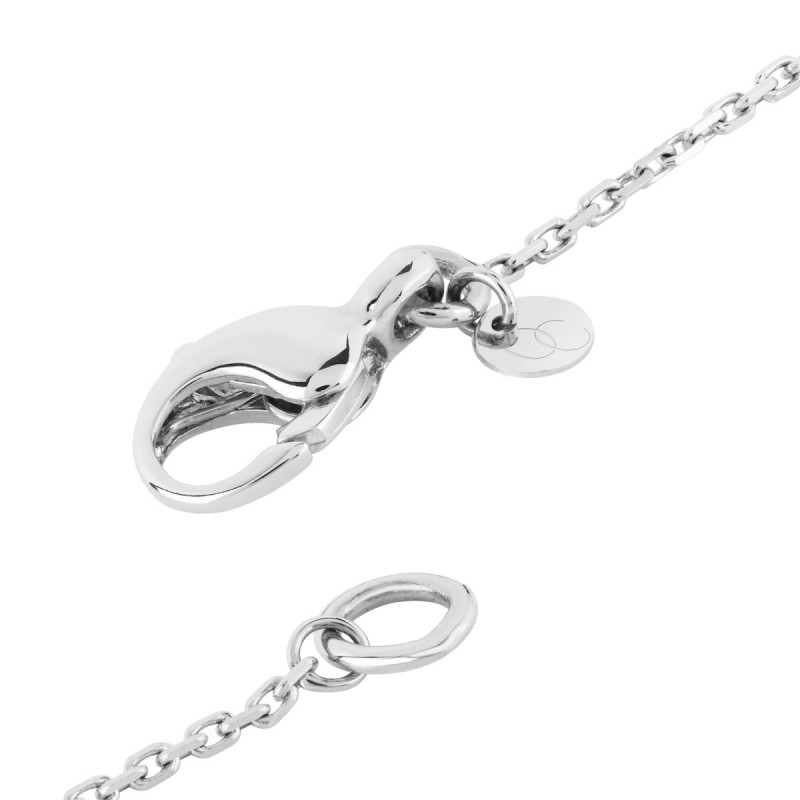 Collier So Shocking Lucky in Love en or blanc