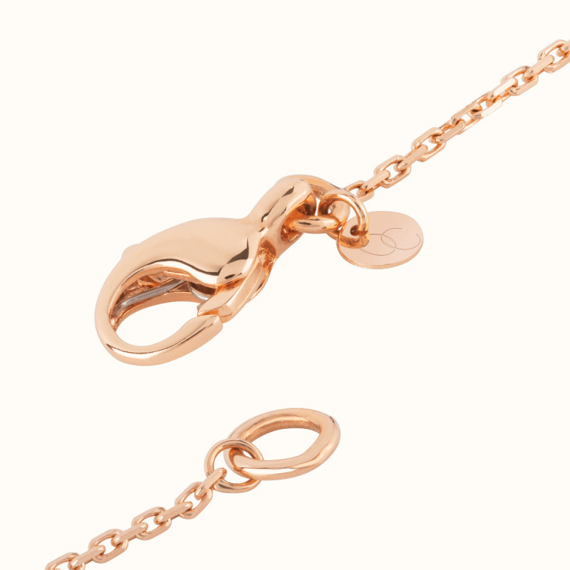 Collier So Shocking Lucky in Love grand modèle en or rose