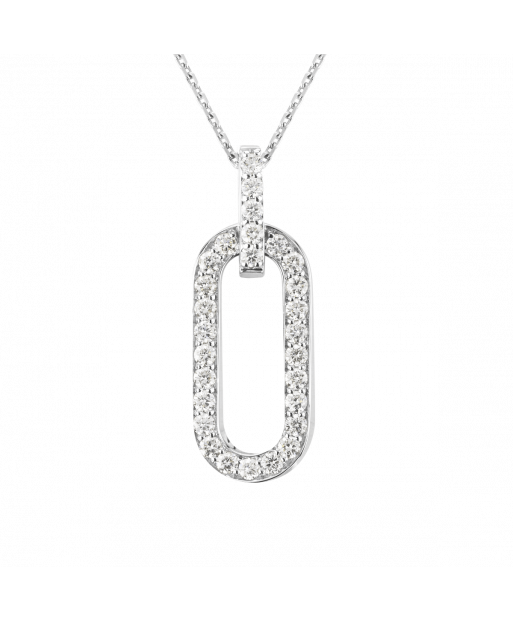 Collier Origine en or blanc...