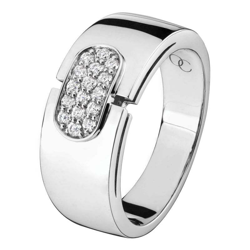 Bague Emotion en or blanc et diamants SOREM5DXXW