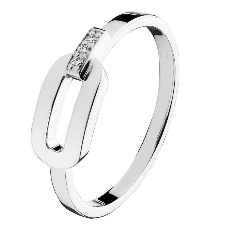 Bague Origine en or blanc et diamants SOROR2DXXW