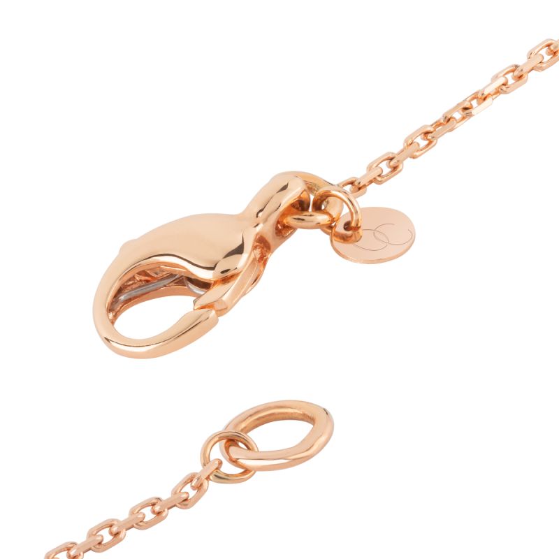 Collier Emotion Trilogie en or rose et diamants SONEM1DXXP