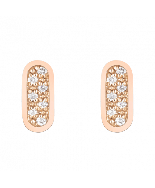Boucles d'oreilles So Shocking Primavera en or rose et diamants