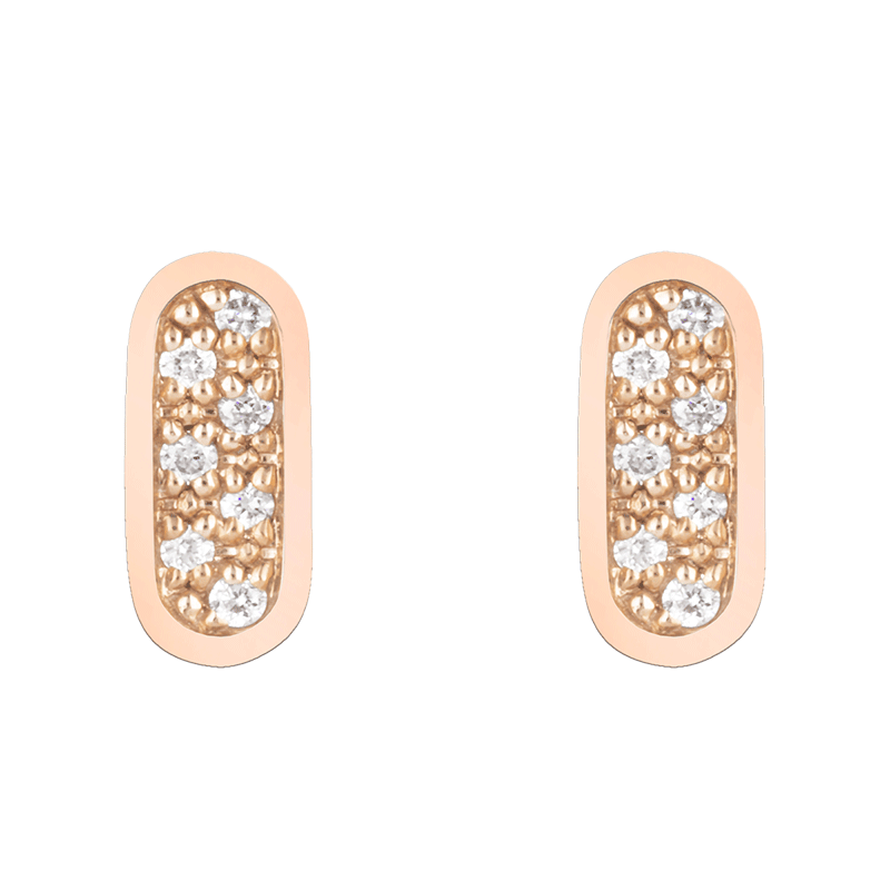 Boucles d'oreilles So Shocking Primavera en or rose et diamants Boucles d'oreilles So Shocking Primavera en or rose et diamants